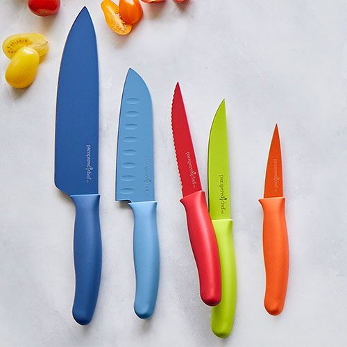 Coated Knife Set