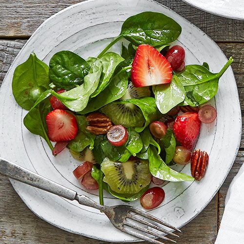 Summer Fruit & Spinach Salad 