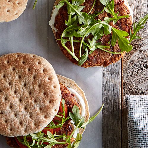 Walnut Quinoa Burgers