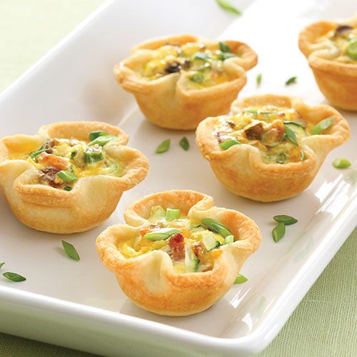 Savory Vegetable Mini Quiches