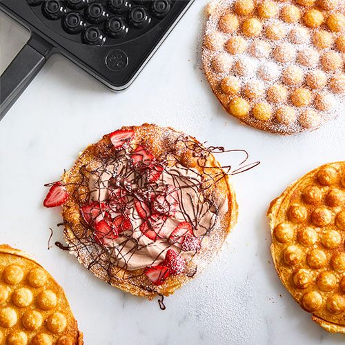 Strawberry Nutella<sup>®</sup> Bubble Waffle