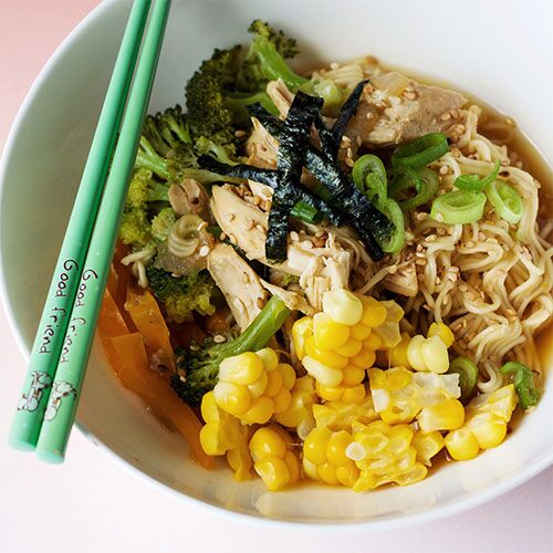 Weeknight Pressure Cooker Chicken Ramen