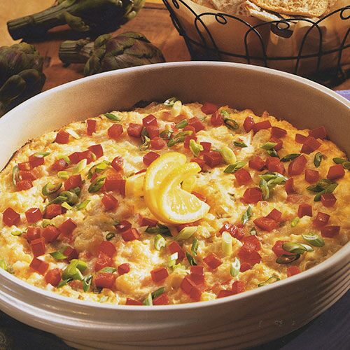 Hot Artichoke Crabmeat Dip