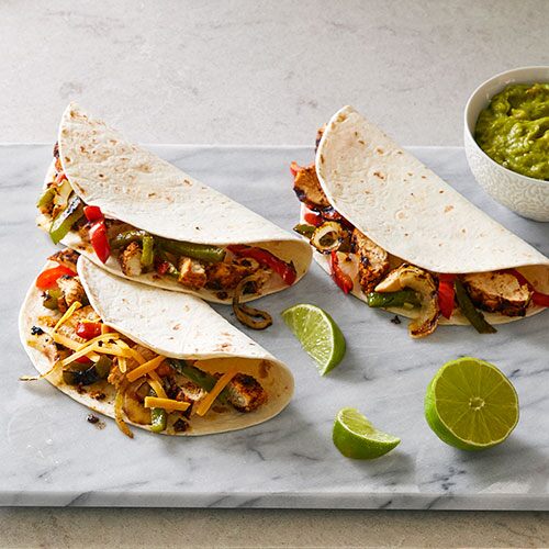 Grilled Chicken Fajitas