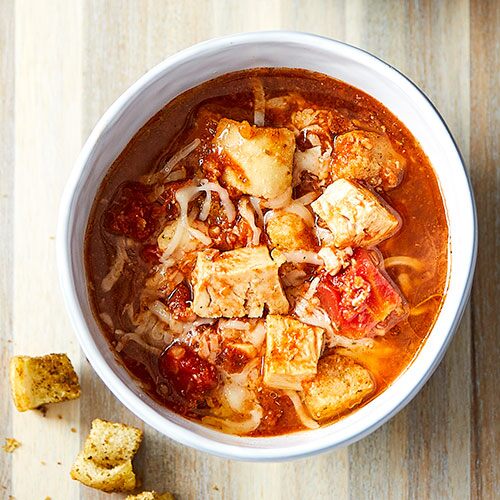 Chicken Parmesan Soup