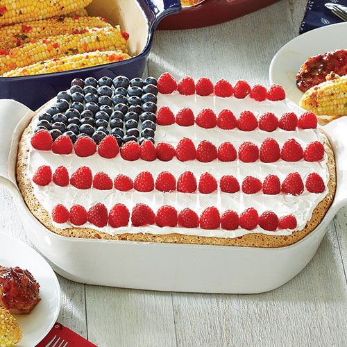 Flag Cake